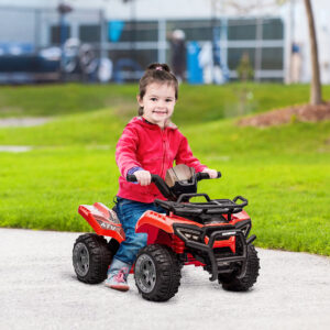 Mini Electric Quad, Børne Elektrisk ATV Klapvogn, Til Børn 18-36 Måneder, Børne Motorcykel Elektrisk Quad, Pink