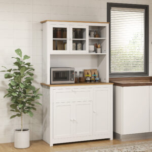 Havebord aluminium 73x73 cm vejrbestandigt buffetbord med trælook, campingbord til 4 personer skridsikkert balkonbord udendørs spisebord til haven, terrasse balkon sort