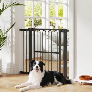 Sikkerhedsgitter til Hunde, 76-104 cm Sikkerhedsgitter uden Boring, Trappegitter