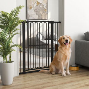 Sikkerhedsgitter til Hunde, 76-104 cm Sikkerhedsgitter uden Boring, Trappegitter