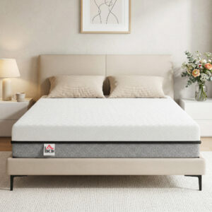Madras 140x200cm H3 medium-fast 20cm høj Ergonomisk, åndbar lavet af gel memory foam, Oeko-Tex & CertiPUR